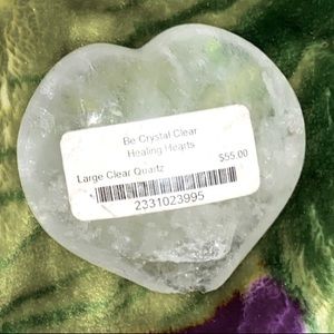 “Be Crystal Clear” crystal rock